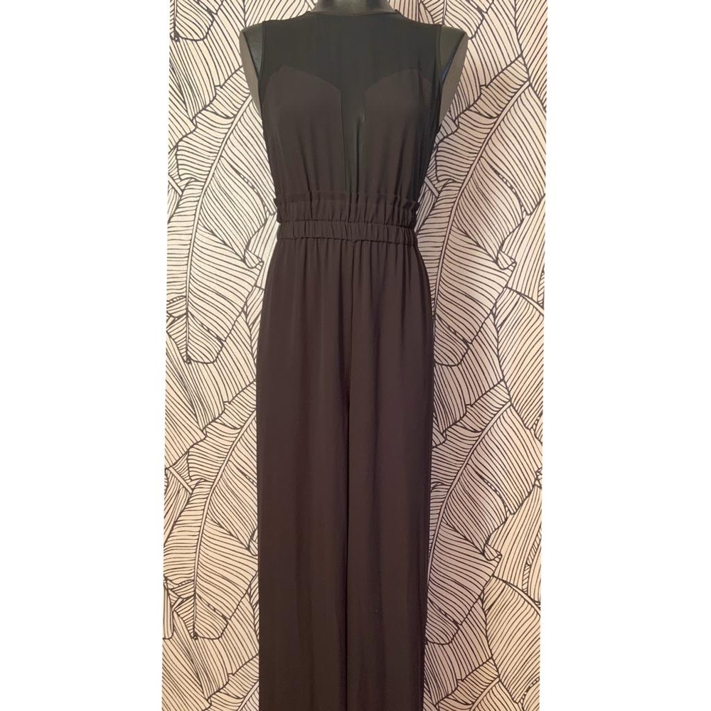 Black Sleeveless Pant Jumper/Suit